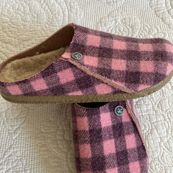 New Birkenstock✨Zermatt Shearling Slipper - Dark Berry - Picture 2 of 5